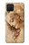 S1045 Leonardo da Vinci Woman's Head Hülle Schutzhülle Taschen für Samsung Galaxy A12