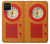 S2780 Vintage Orange Bakelite Radio Hülle Schutzhülle Taschen für Samsung Galaxy A12