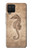 S3214 Seahorse Skeleton Fossil Hülle Schutzhülle Taschen für Samsung Galaxy A12