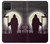 S3262 Grim Reaper Night Moon Cemetery Hülle Schutzhülle Taschen für Samsung Galaxy A12