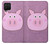 S3269 Pig Cartoon Hülle Schutzhülle Taschen für Samsung Galaxy A12