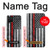 S3687 Firefighter Thin Red Line American Flag Hülle Schutzhülle Taschen für Samsung Galaxy A12