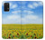 S0232 Sunflower Hülle Schutzhülle Taschen für Samsung Galaxy A32 5G