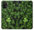 S0358 Clover Lucky Leaf Hülle Schutzhülle Taschen für Samsung Galaxy A32 5G