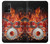 S1431 Skull Drum Fire Rock Hülle Schutzhülle Taschen für Samsung Galaxy A32 5G