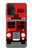 S2058 England British Double Decker Bus Hülle Schutzhülle Taschen für Samsung Galaxy A32 5G