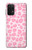 S2213 Pink Leopard Pattern Hülle Schutzhülle Taschen für Samsung Galaxy A32 5G