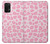 S2213 Pink Leopard Pattern Hülle Schutzhülle Taschen für Samsung Galaxy A32 5G