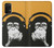 S2324 Funny Monkey with Headphone Pop Music Hülle Schutzhülle Taschen für Samsung Galaxy A32 5G