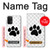 S2355 Paw Foot Print Hülle Schutzhülle Taschen für Samsung Galaxy A32 5G