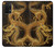 S2804 Chinese Gold Dragon Printed Hülle Schutzhülle Taschen für Samsung Galaxy A32 5G