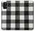 S2842 Black and White Buffalo Check Pattern Hülle Schutzhülle Taschen für Samsung Galaxy A32 5G