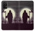 S3262 Grim Reaper Night Moon Cemetery Hülle Schutzhülle Taschen für Samsung Galaxy A32 5G