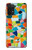 S3391 Abstract Art Mosaic Tiles Graphic Hülle Schutzhülle Taschen für Samsung Galaxy A32 5G