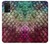 S3539 Mermaid Fish Scale Hülle Schutzhülle Taschen für Samsung Galaxy A32 5G