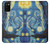 S0213 Van Gogh Starry Nights Hülle Schutzhülle Taschen für Samsung Galaxy A02s, Galaxy M02s