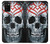 S0223 Vampire Skull Tattoo Hülle Schutzhülle Taschen für Samsung Galaxy A02s, Galaxy M02s
