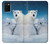 S0285 Polar Bear Family Arctic Hülle Schutzhülle Taschen für Samsung Galaxy A02s, Galaxy M02s
