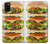 S0790 Hamburger Hülle Schutzhülle Taschen für Samsung Galaxy A02s, Galaxy M02s