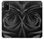 S1598 Black Rose Hülle Schutzhülle Taschen für Samsung Galaxy A02s, Galaxy M02s