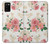 S1859 Rose Pattern Hülle Schutzhülle Taschen für Samsung Galaxy A02s, Galaxy M02s