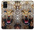 S1932 Blue Eyed Leopard Hülle Schutzhülle Taschen für Samsung Galaxy A02s, Galaxy M02s