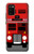 S2058 England British Double Decker Bus Hülle Schutzhülle Taschen für Samsung Galaxy A02s, Galaxy M02s