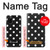 S2299 Black Polka Dots Hülle Schutzhülle Taschen für Samsung Galaxy A02s, Galaxy M02s