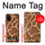 S2326 Giraffe Skin Hülle Schutzhülle Taschen für Samsung Galaxy A02s, Galaxy M02s