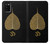 S2331 Gold Leaf Buddhist Om Symbol Hülle Schutzhülle Taschen für Samsung Galaxy A02s, Galaxy M02s