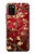 S2414 Red Blossoming Almond Tree Van Gogh Hülle Schutzhülle Taschen für Samsung Galaxy A02s, Galaxy M02s