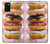 S2431 Fancy Sweet Donuts Hülle Schutzhülle Taschen für Samsung Galaxy A02s, Galaxy M02s