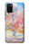 S2450 Van Gogh Peach Tree Blossom Hülle Schutzhülle Taschen für Samsung Galaxy A02s, Galaxy M02s