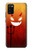 S2454 Red Cute Little Devil Cartoon Hülle Schutzhülle Taschen für Samsung Galaxy A02s, Galaxy M02s