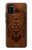 S2529 Leo Zodiac Tattoo Brown Graphic Print Hülle Schutzhülle Taschen für Samsung Galaxy A02s, Galaxy M02s