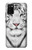 S2553 White Tiger Hülle Schutzhülle Taschen für Samsung Galaxy A02s, Galaxy M02s