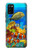 S2568 Sea Seabed Fish Corals Underwater Ocean Hülle Schutzhülle Taschen für Samsung Galaxy A02s, Galaxy M02s