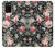 S2727 Vintage Rose Pattern Hülle Schutzhülle Taschen für Samsung Galaxy A02s, Galaxy M02s