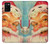 S2840 Christmas Vintage Santa Hülle Schutzhülle Taschen für Samsung Galaxy A02s, Galaxy M02s