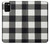 S2842 Black and White Buffalo Check Pattern Hülle Schutzhülle Taschen für Samsung Galaxy A02s, Galaxy M02s