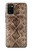 S2875 Rattle Snake Skin Graphic Printed Hülle Schutzhülle Taschen für Samsung Galaxy A02s, Galaxy M02s