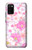S3036 Pink Sweet Flower Flora Hülle Schutzhülle Taschen für Samsung Galaxy A02s, Galaxy M02s