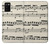 S3082 Music Sheet Hülle Schutzhülle Taschen für Samsung Galaxy A02s, Galaxy M02s