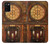 S3174 Grandfather Clock Hülle Schutzhülle Taschen für Samsung Galaxy A02s, Galaxy M02s