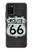 S3207 Route 66 Sign Hülle Schutzhülle Taschen für Samsung Galaxy A02s, Galaxy M02s