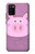 S3269 Pig Cartoon Hülle Schutzhülle Taschen für Samsung Galaxy A02s, Galaxy M02s