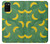 S3286 Banana Fruit Pattern Hülle Schutzhülle Taschen für Samsung Galaxy A02s, Galaxy M02s