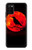 S3328 Crow Red Moon Hülle Schutzhülle Taschen für Samsung Galaxy A02s, Galaxy M02s