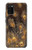 S3691 Gold Peacock Feather Hülle Schutzhülle Taschen für Samsung Galaxy A02s, Galaxy M02s