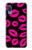 S2933 Pink Lips Kisses on Black Hülle Schutzhülle Taschen für Samsung Galaxy A04, Galaxy A02, M02